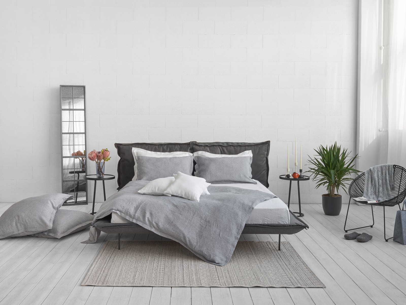 Arctica Classic Leinen Bettwäsche von Geniksa