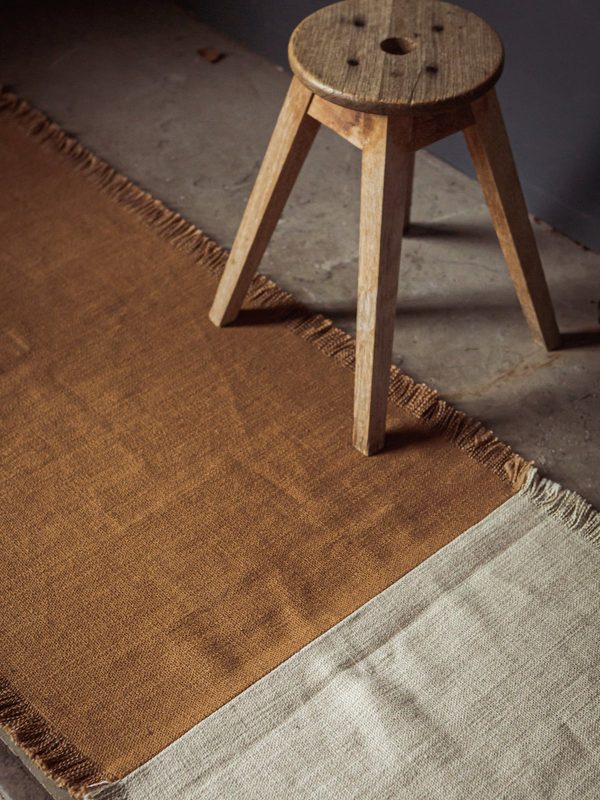 Construction Teppich Ginger Leinen-Wolle-Mix von Libeco – Bild 9