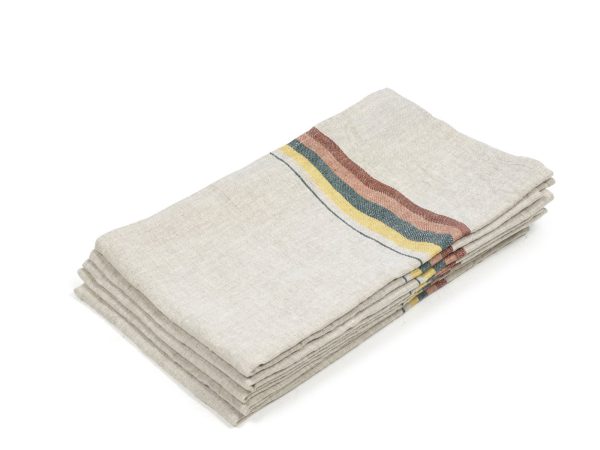 Dock Multi Stripe - reines Leinen für die Küche von Libeco – Bild 3