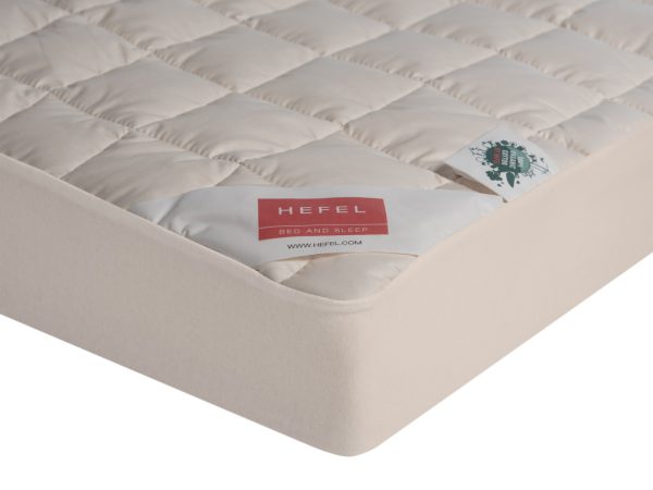 Pure Cotton Matratzenauflage von HEFEL mit Spannvolant – Bild 3