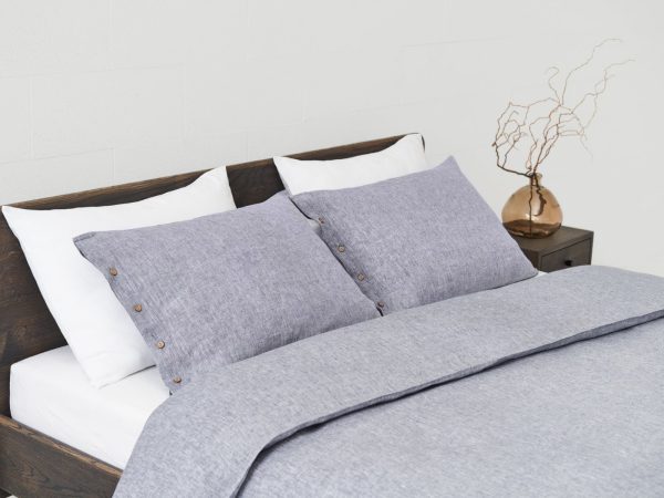 Heron Buttons Leinen Bettwäsche von Geniksa – Bild 7