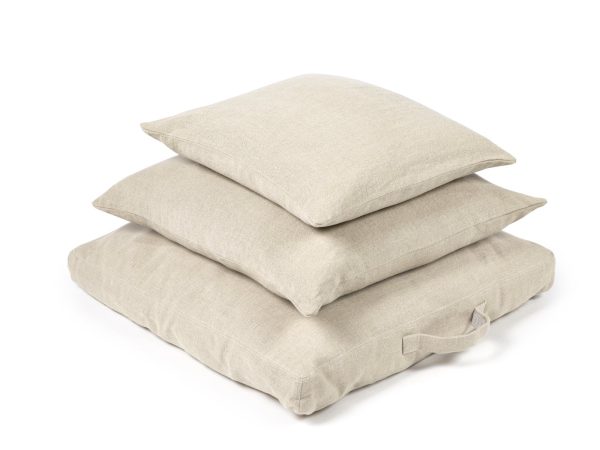 Hudson Flax - reines Leinen Hundebett von Libeco – Bild 3