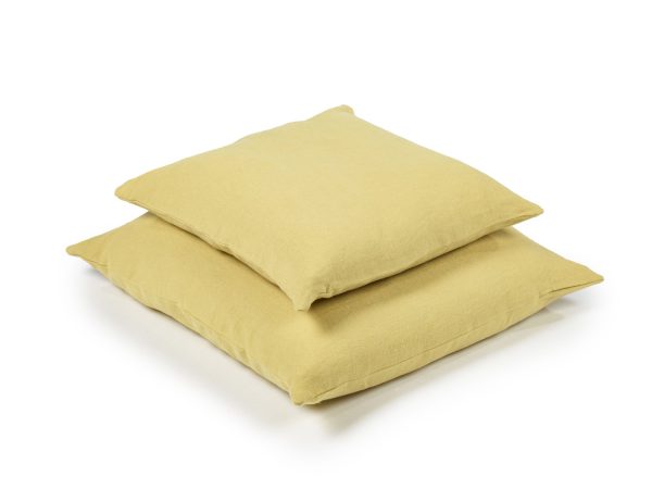 Hudson Dijon Leinen Coverlet und Kissen von Libeco – Bild 3