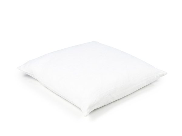 Hudson Optic White Leinen Coverlet und Kissen von Libeco – Bild 4