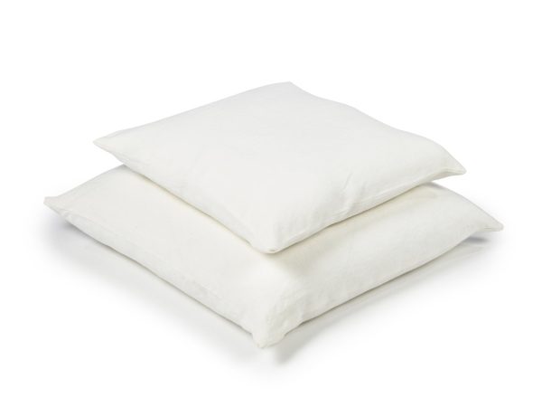 Hudson Oyster Leinen Coverlet und Kissen von Libeco – Bild 3