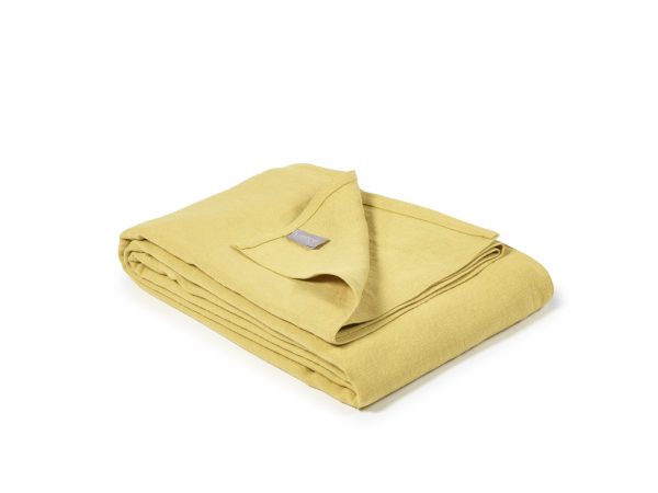 Hudson Dijon Leinen Coverlet und Kissen von Libeco – Bild 2