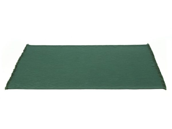 Jasper Teppich Hunter Green Leinen-Wolle-Mix von Libeco