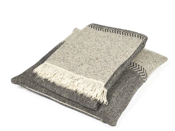 Jules Black Herringbone Leinen-Wolle-Mix von Libeco – Bild 8