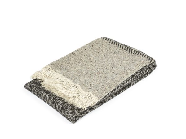 Jules Black Herringbone Leinen-Wolle-Mix von Libeco – Bild 2