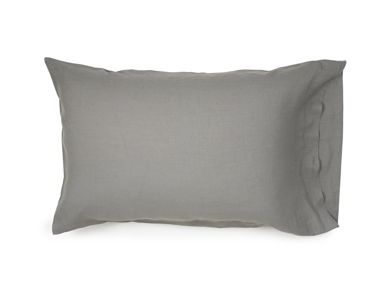 Madison Dark Grey Farbige Leinen Bettwäsche von Libeco – Bild 4