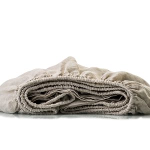 Bettlaken aus starkem Naturleinen von Hoffmann