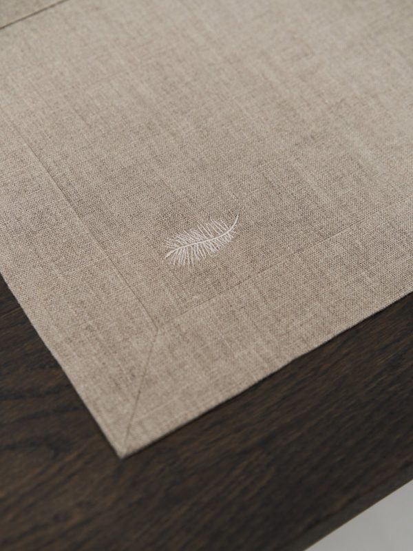 Sandstone Leinen Tischdecke von Geniksa – Bild 7