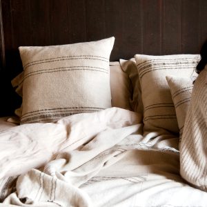 The Moroccan Stripe Leinen-Wolle-Mix von Libeco