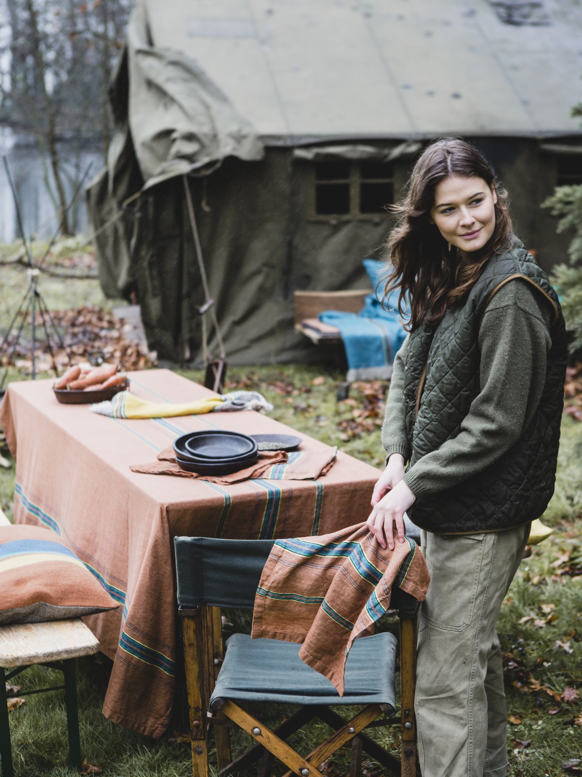 The Ontario Stripe - reines Leinen für den Tisch von Libeco – Bild 2