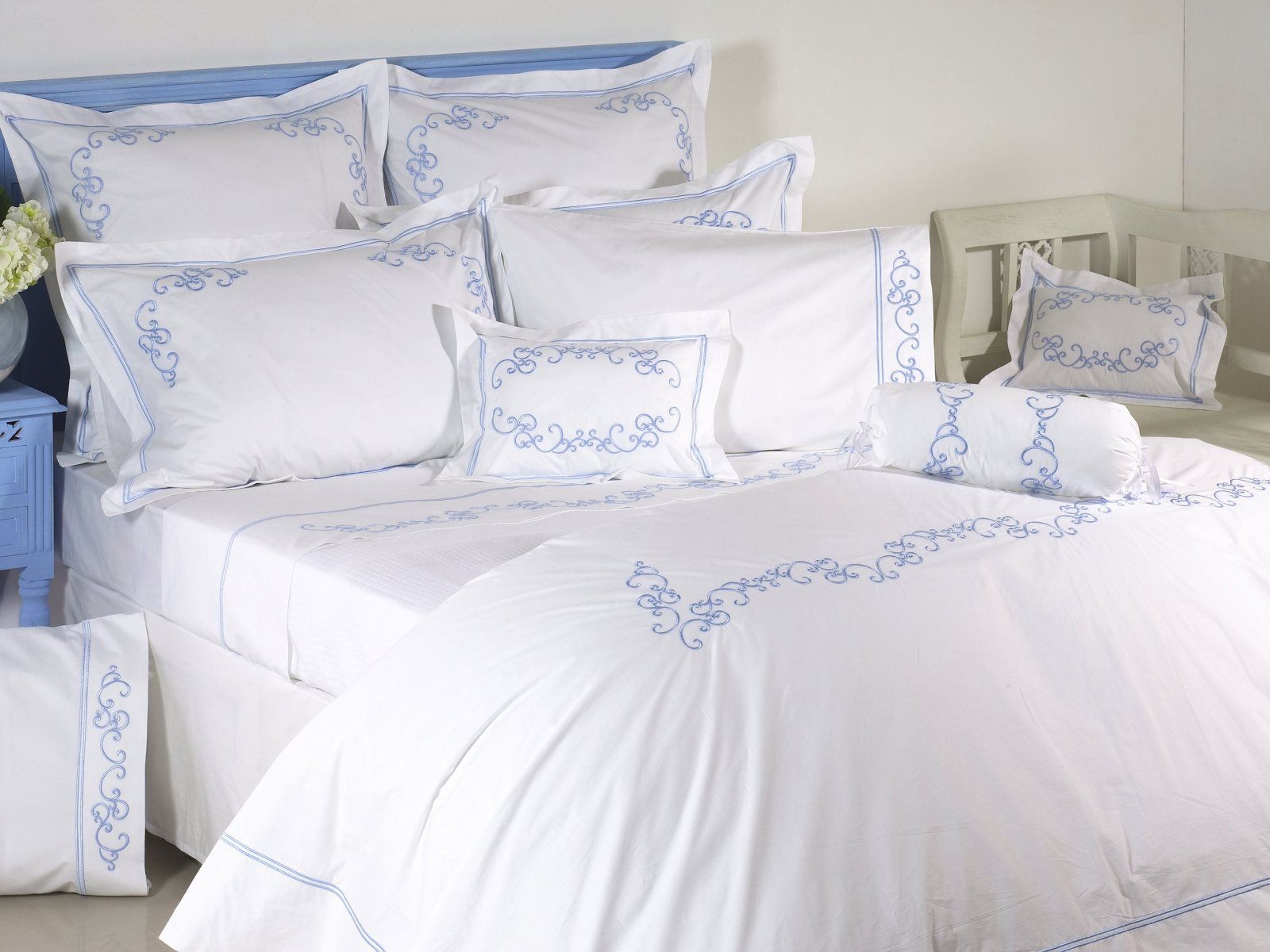 Vienna Percal 400TC Bettwäsche von Peter Reed – Bild 4