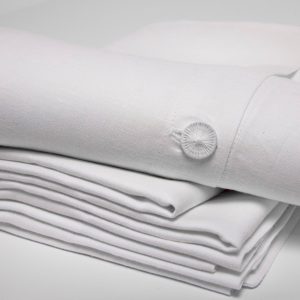Starkes Leinen - Weiße Bettwäsche der Leinenweberei Hoffmann