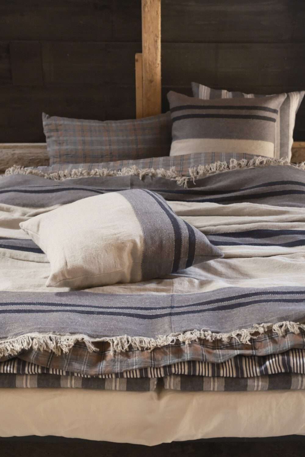 Black House Stripe Leinen und Wolle-Mix von Libeco – Bild 6