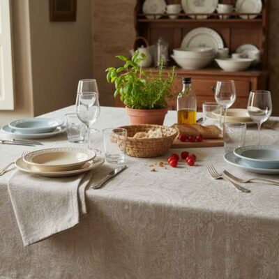 A set table