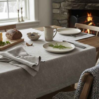 A table with cutlery