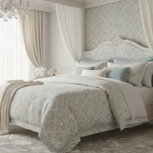 Ein Bett in einem Zimmer