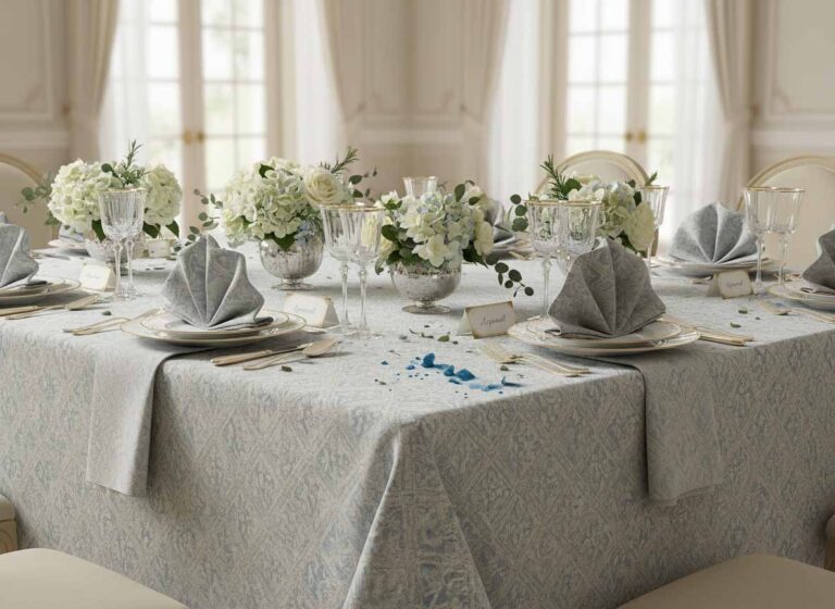 A set table