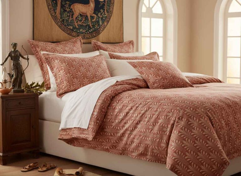 Ein Bett in einem Zimmer