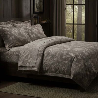 Ein Bett in einem Zimmer