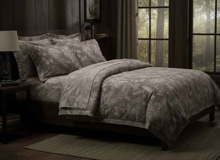 Ein Bett in einem Zimmer