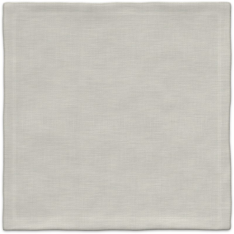A plain-colored linen napkin on a white background.
