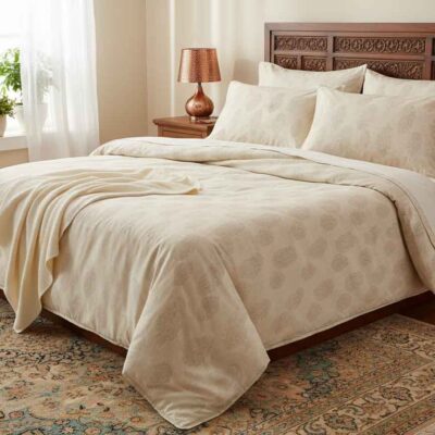 Ein Bett in einem Zimmer