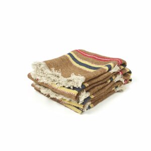 Camp Stripe - Reines Leinen Handtuch von Libeco