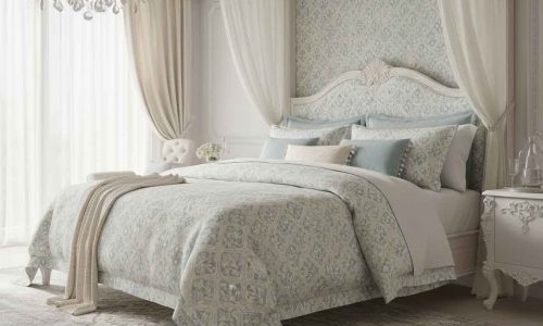 Ein Bett in einem Zimmer