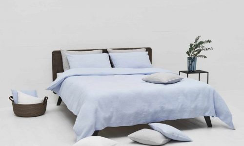 Celeste Classic Linen Bedding by Geniksa