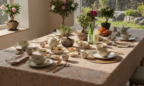 Ein gedeckter Tisch